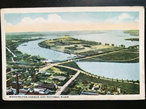 Vintage Postcard 1915-1930 Washington Harbor and Potomac River Washington DC