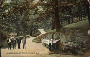 Chester West Virginia WV Rock Springs Park c1910s Postcard