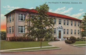 Postcard Hospital Ft McClellan Anniston AL