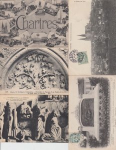 CHARTRES EURE-ET-LOIR (DEP.28) CENTRE 350 Postcards Pre-1940 (L4558)