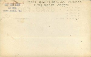 Blairsden California 1920s Plumas Gray Eagle Lodge RPPC Photo Postcard 21-5972