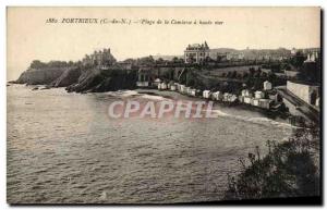 Postcard Old Portrieux Beach of La Comtesse High Seas