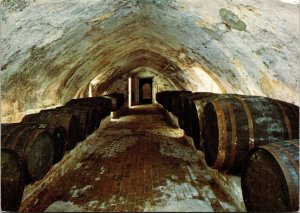 VINTAGE POSTCARD THE VAULTS AT LEEDS CASTLE NEAR MAIDSTONE KENT ENGLAND U.K.