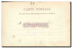 Old Postcard From Bourg D'Oisane has Grave Tunnel Chambon