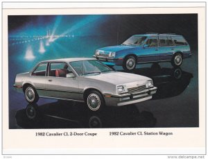 1982 Cavalier CL 2-Door Coupe, 1982 Cavalier CL Station Wagon, 1980's