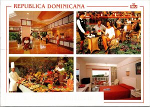VINTAGE JUMBO-SIZED POSTCARD ~6.5 X 4.5 HOTEL RIU NAIBOA DOMINICAN REPUBLIC