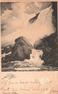 Vintage Postcard 1904 View Rock Of Ages and Cave of The Winds Niagara Falls N.Y.