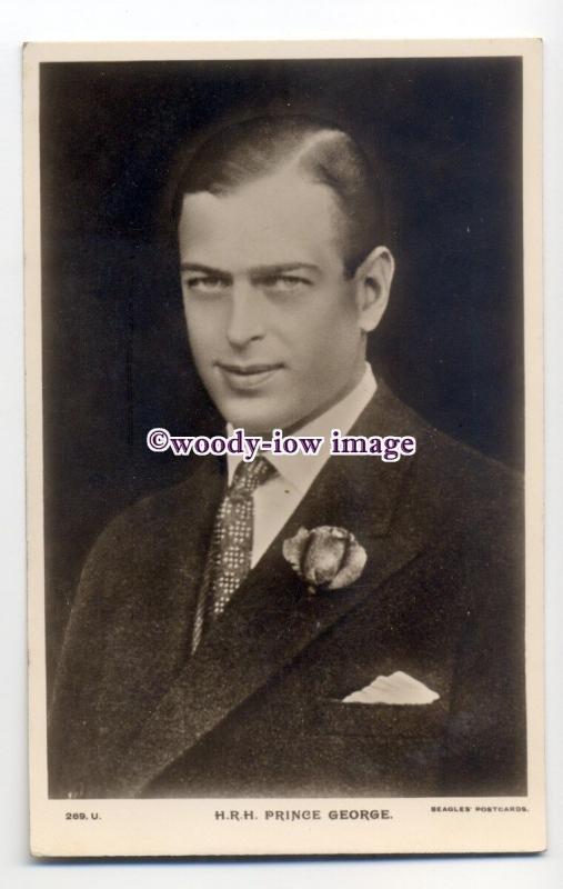 r1681 - Prince George of Wales who later became Duke of Kent - postcard