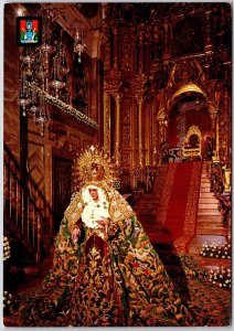 Sevilla La Macarena Seville Spain Dressed Virgin Of Hope Postcard