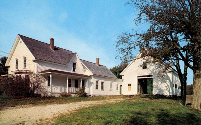 NH - Derry. Robert Frost Homestead