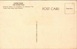 Postcard Coffee Shop at Hotel John Marshall in Richmond, Virginia~136731