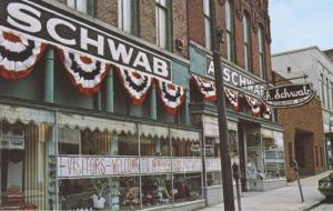 A. Schwab Building ~ Beale St. Memphis TN Tennessee Advertising Postcard