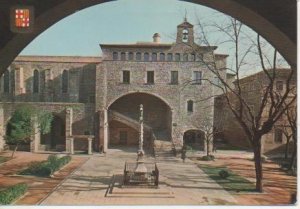 Postal E05143: Patio del Antiguo Hospital de la Santa Cruz y San Pablo, Barce...