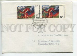 446160 GERMANY 1974 year special cancellations Bonn painting expressionism