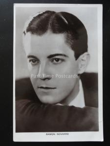 Actor RAMON NOVARRO c1936 - Old RP Postcard