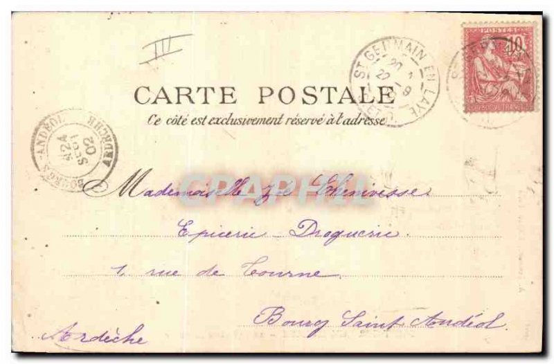 Old Postcard Saint Germain en Laye Pavillon Henri IV