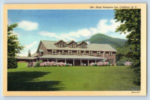 Cashiers North Carolina NC Postcard High Hampton Inn Motel Exterior Scenery