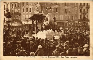 CPA CHALON-sur-SAONE - Fetes de Carnaval 1935 - Les Cites Lacustres (386685)