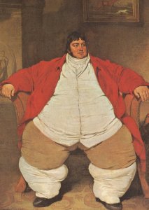 Leicester Museum Daniel Lambert Worlds Fattest Man Postcard