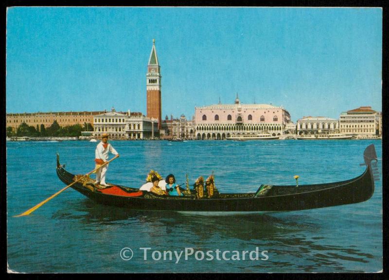 Venezia - Panorama del Bacino di S. Marco