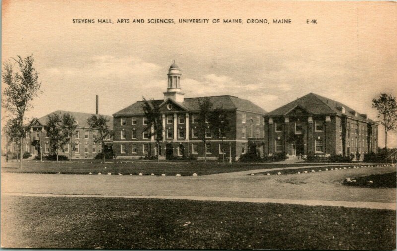 Lot of 11 Vintage University of Maine / Orono, maine Postcards 1930s-50s UNP