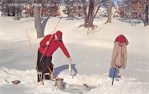 Ice Fishing Cold Spring, MINN., USA Fishing Unused 