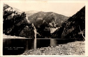 RPPC Gate of the Mountains Helena Montana Real Photo Postcard Kodak