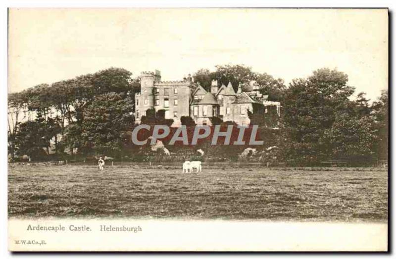 Old Postcard Helensburgh Ardencaple Castle