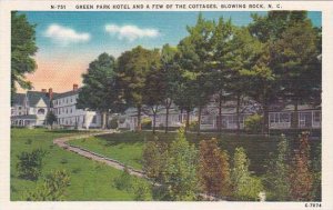 North Carolina Blowing Rock Green Park Hotel And A Few Of The Cottages  Alber...