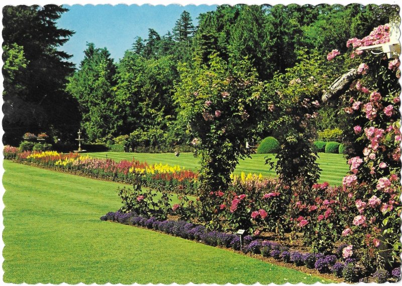 The Butchart Gardens Victoria B C Canada Mailed 1979 17 Cent Stamp