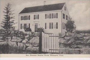 Connecticut Stonington Rev Ebenezer Rossiter House Albertype