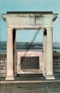 The Mayflower Monument Plymouth Devon Postcard PC244