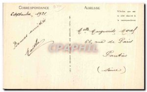 Old Postcard Meaux Cathedral Monument From Bossuet