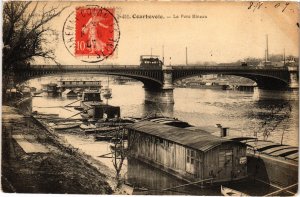 CPA Courbevoie Le Pont Bineau (1314320)