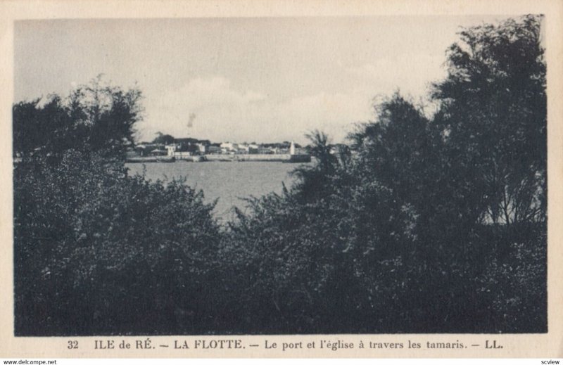 ILE de Re, France, 1910s; LA FLOTTE