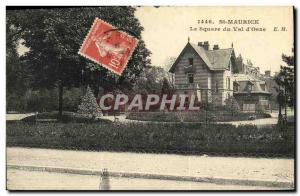 Old Postcard Saint Maurice Le Square Val d Osne