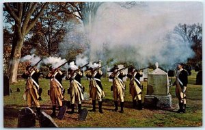 Postcard - Old Burying Ground - Lexington, Massachusetts