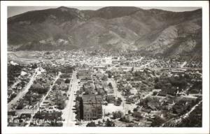 Kellogg ID Birdseye View Real Photo Postcard