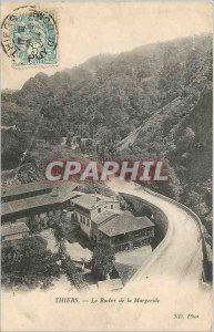 Old Postcard Thiers The Rock of Margeride