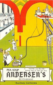 Lot 34 usa pea soup andersen s restaurant buelton california advertising