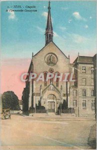 Old Postcard Sees the Immaculate Conception Chapel