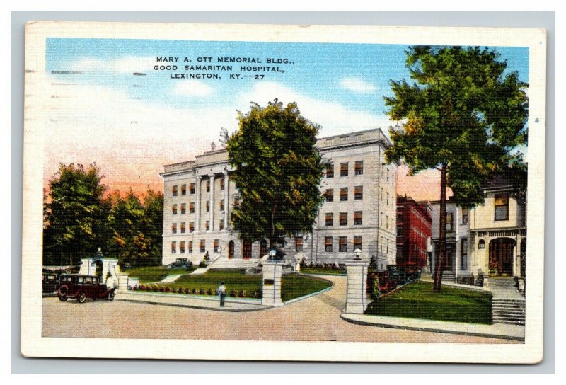 Vintage 1948 Postcard Mary A. Ott Memorial Good Samaritan Hospital Lexington KY