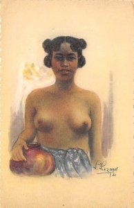 Artist Siezard, Exposition Coloniale Internationale De Paris 1932 Nude View I...