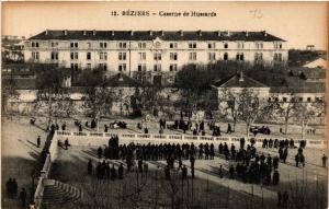 CPA BEZIERS - Caserne du Hussards (518727)