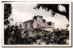 Old Postcard Greoux Les Bains The castle Templars