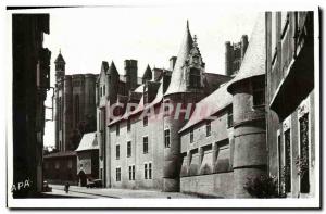 Old Postcard Albi Old Palace Archiepiscopal main Facade