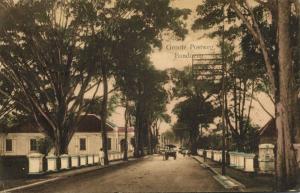 indonesia, JAVA BANDUNG, Groote Postweg (1915) Postcard