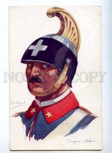 189760 Swiss Military Dragon Man WWI by DUPUIS Vintage PC