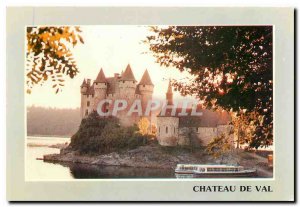 Modern Postcard Chateau de Val on the retention of the dam Bort Organs of the...