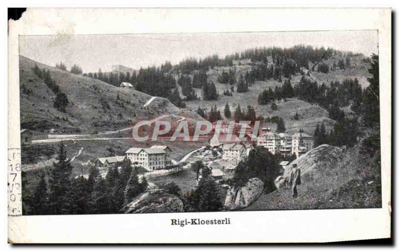 Old Postcard Rigi Kloesterli